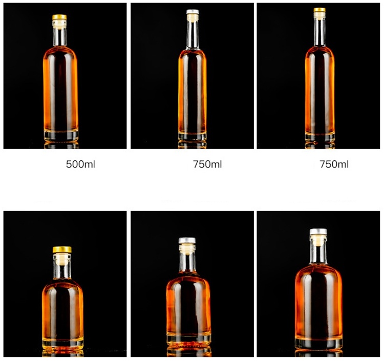 Glass Bottles for Wine 750ml 700ml 500ml 450ml 300ml 200ml 100ml