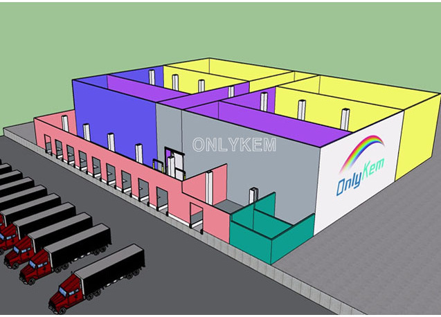 Reliable Quality Factory Cold Storage Warehouse/Room for Halal Foods