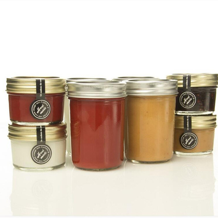 125ml Round Bottom Caviar Jam Honey Glass Jar