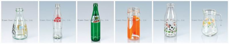 350ml Emerald Green Glass Beverage Bottle with Screw Finish