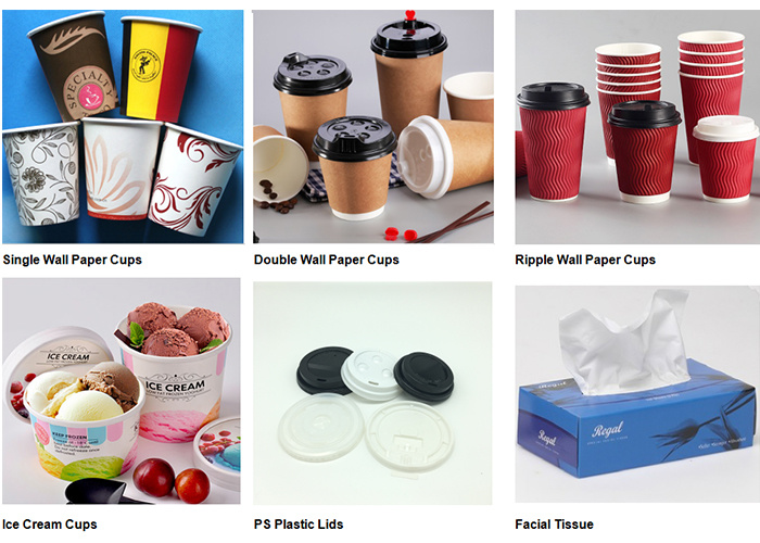 Fruit Juice Paper Cup for Cold Drinking with PE Coating