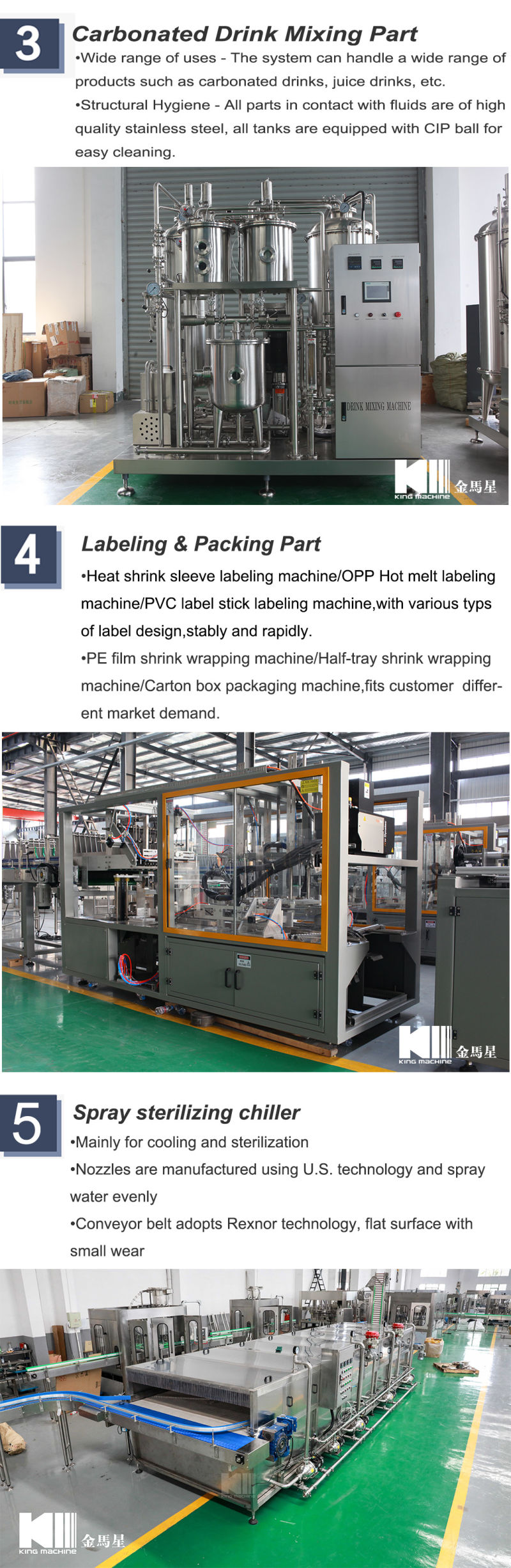 Aluminum Can Carbonated Drinks Filling Line for Sale