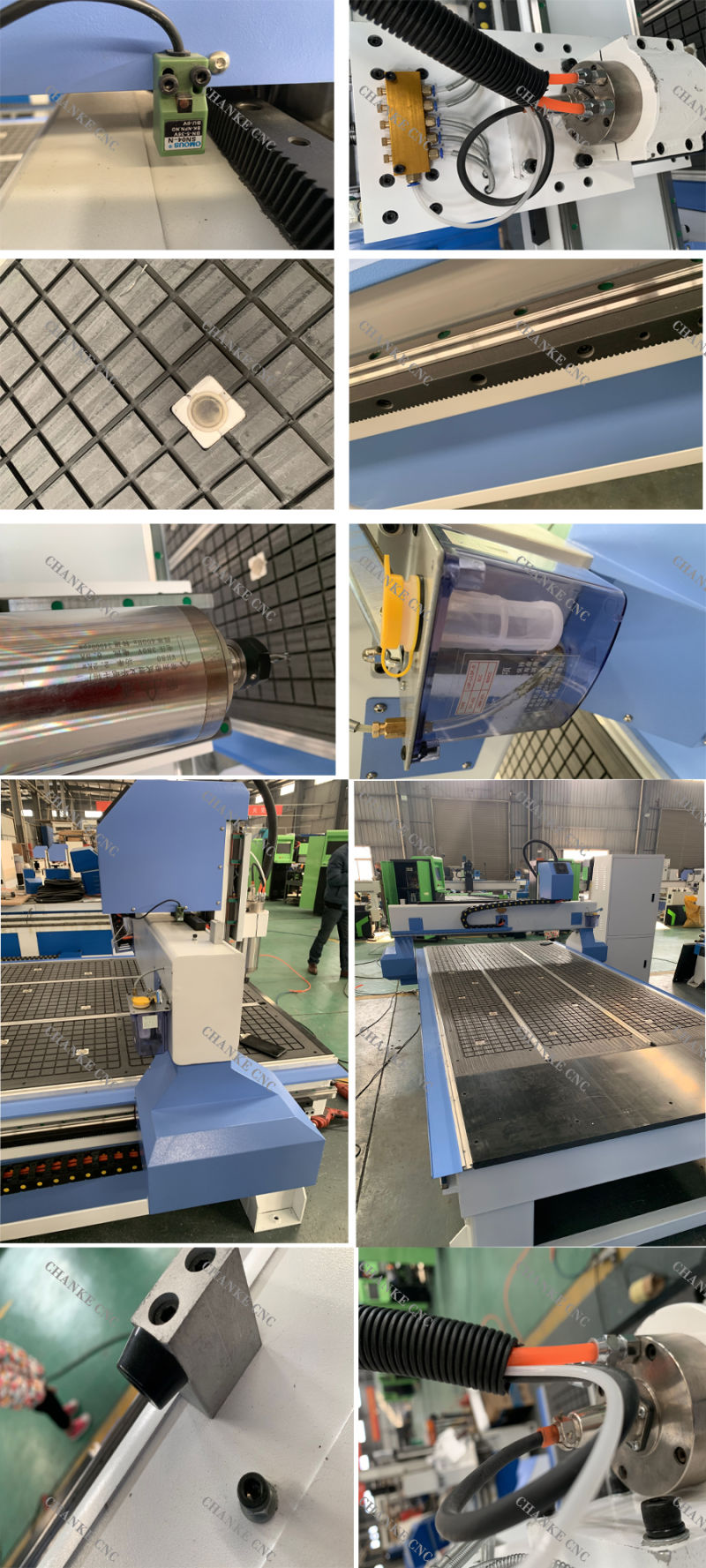 CNC Router Engraving Machine with CNC Vertical and Horizontal Router Machine