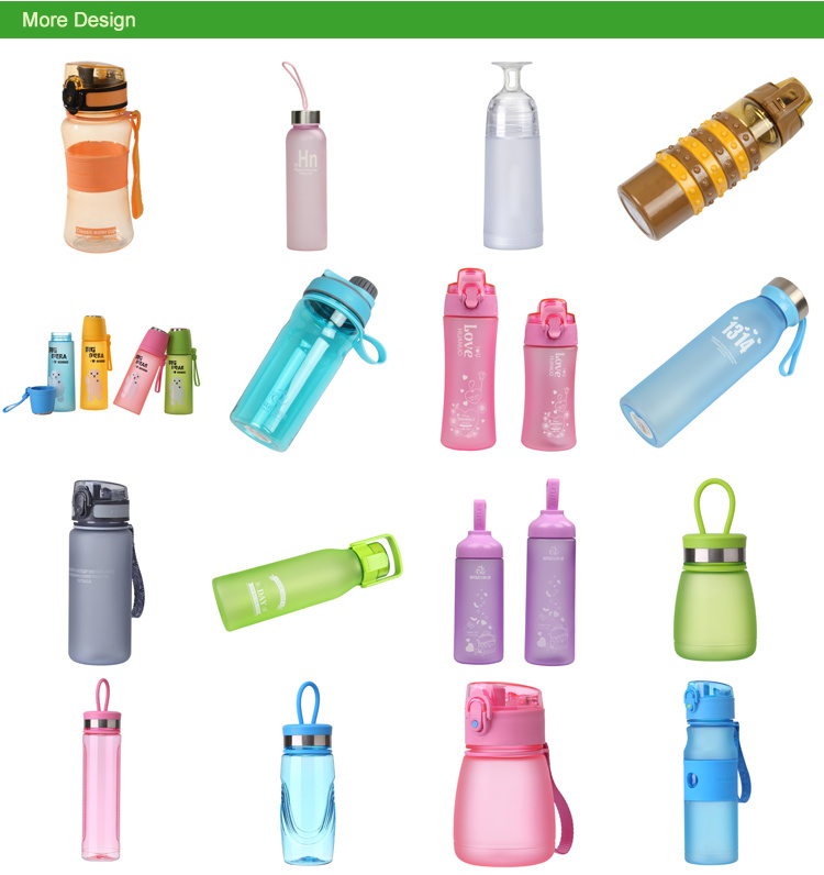 Three Size Bike Plastic Water Bottle Drinking Water Bottle