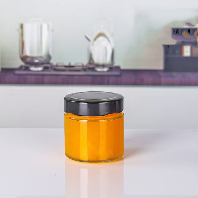 Glass Jar with Lids Food Storage Jar for Honey