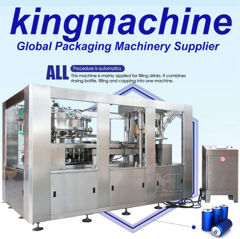 Aluminum Can Carbonated Drinks Filling Line for Sale