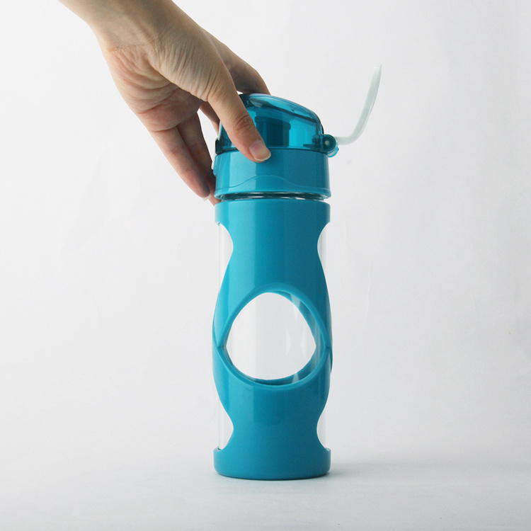 One Touch Borosilicate Glass Water Bottle