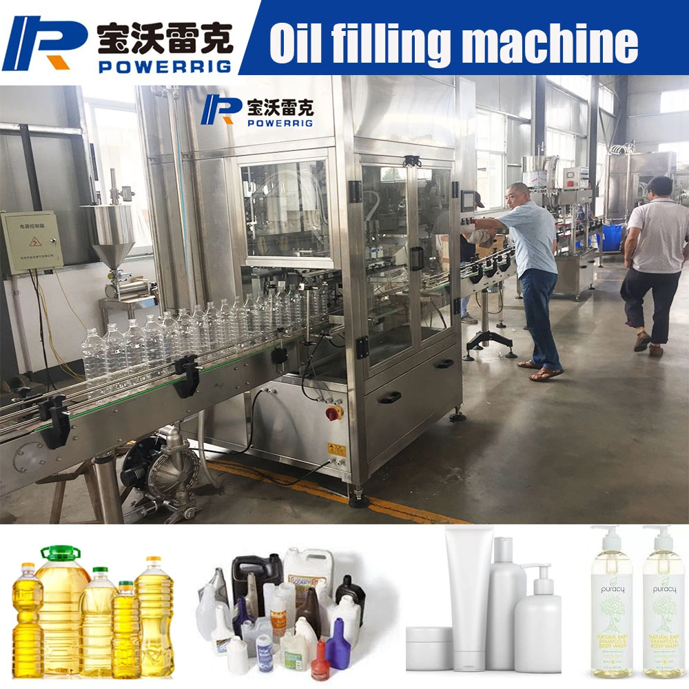 Manufacturer Product Automatic Filling Thick Liquid Honey Viscosity Liquid Bottle Filling and Packing Machine