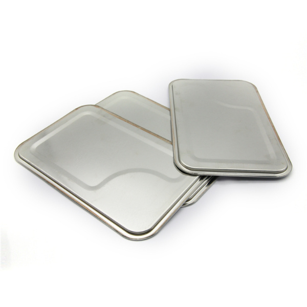 Chemical Tinplate Metal Square Tin Can Lid