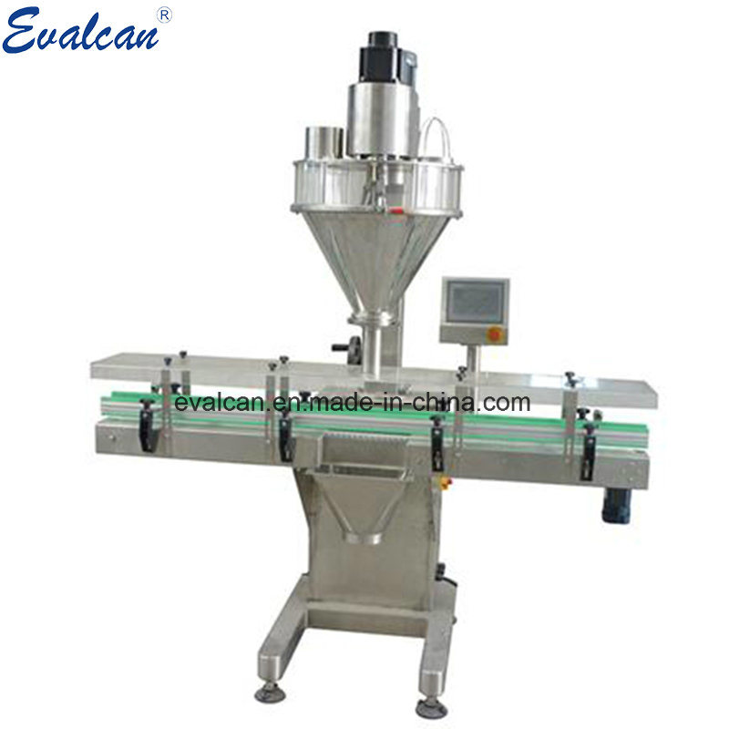 Automatic Bottle Tins Cans Powder Filling Packing Machine