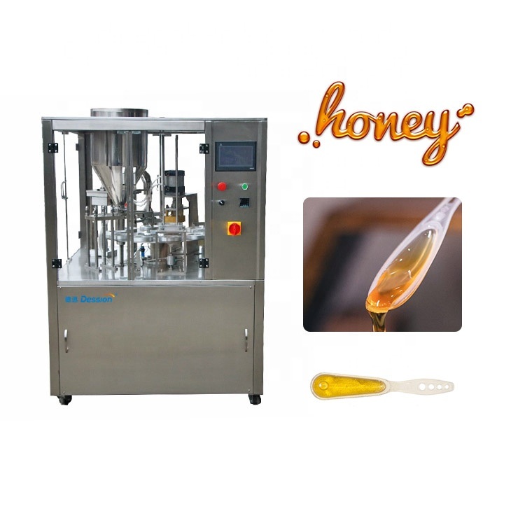 Honey Spoon Packaging Machine Honey Spoon Filling Sealing Packing Machine