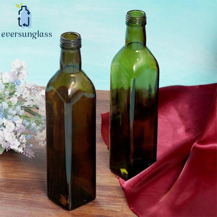 100ml 250ml 500ml 750ml 1000ml Clear Olive Oil Glass Bottle