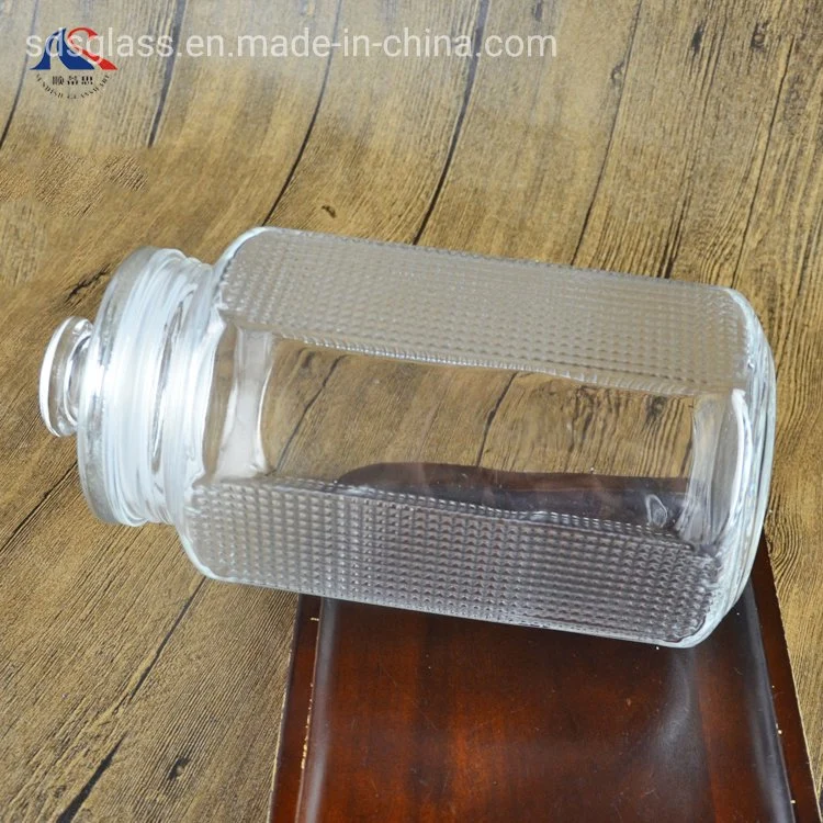 Large Capacity 3000ml Bottle Airtight Storage Glass Jars