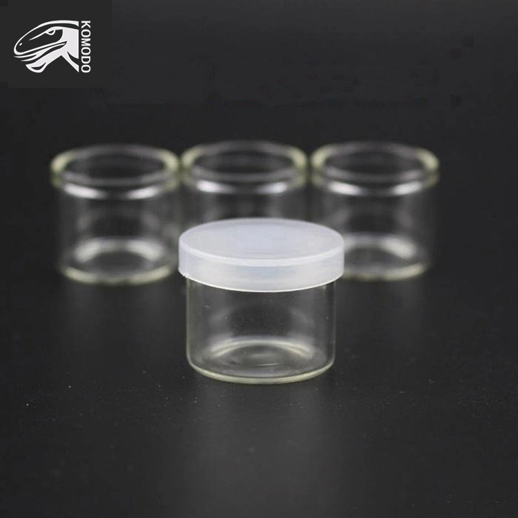 Best Gift Easy Open Silver Cap 6ml Glass Jars Wholesale