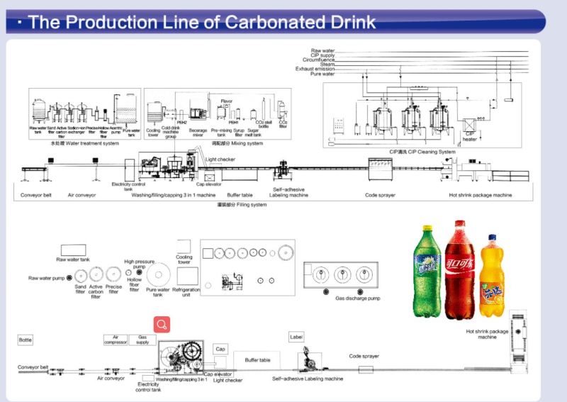 Complete Glass Bottle Carbonated Soda Water Softdrinks Liquid Beverages Plant