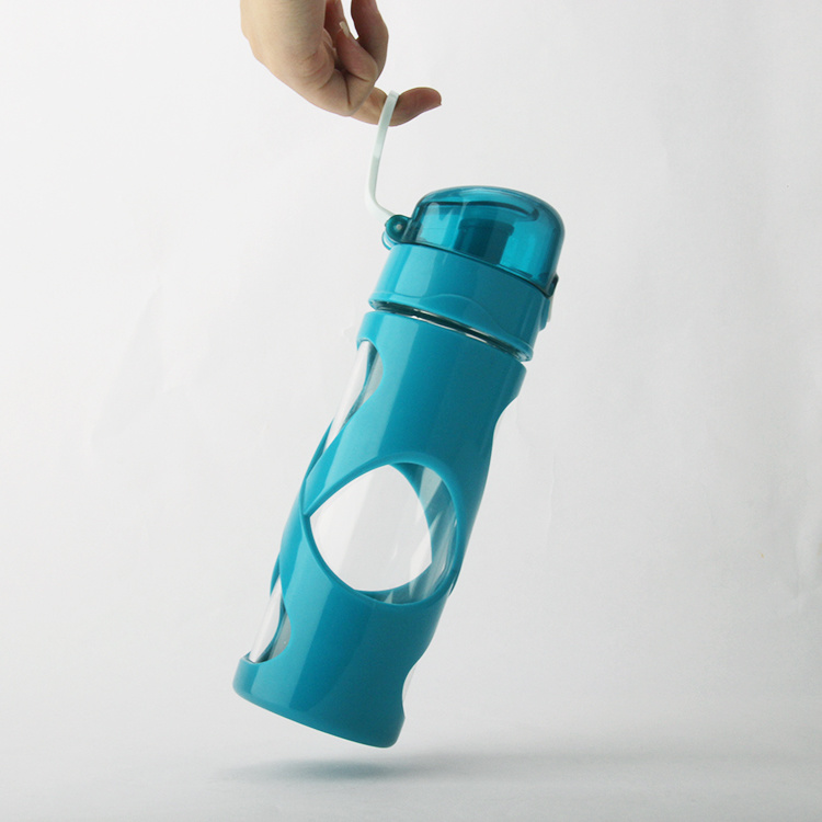 One Touch Borosilicate Glass Water Bottle