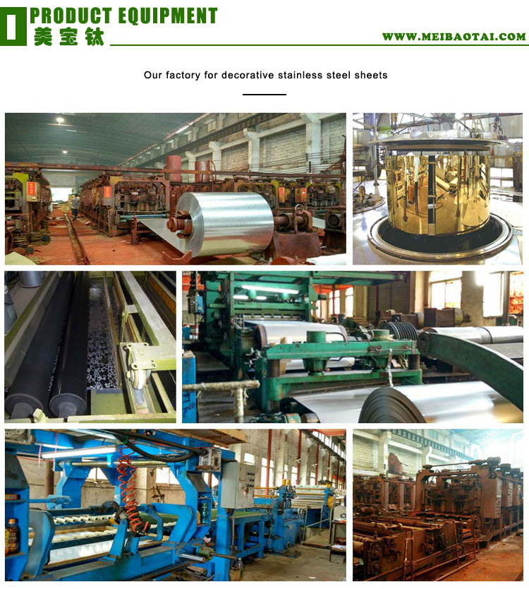 Ss Sheet Foshan Colored Vibration Finish Decorative 304 Stainless Steel Decorative Panels