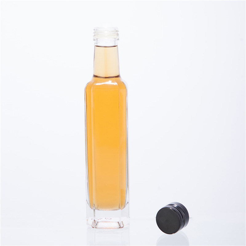 250ml High Grade Square Glass Olive Oil Bottle