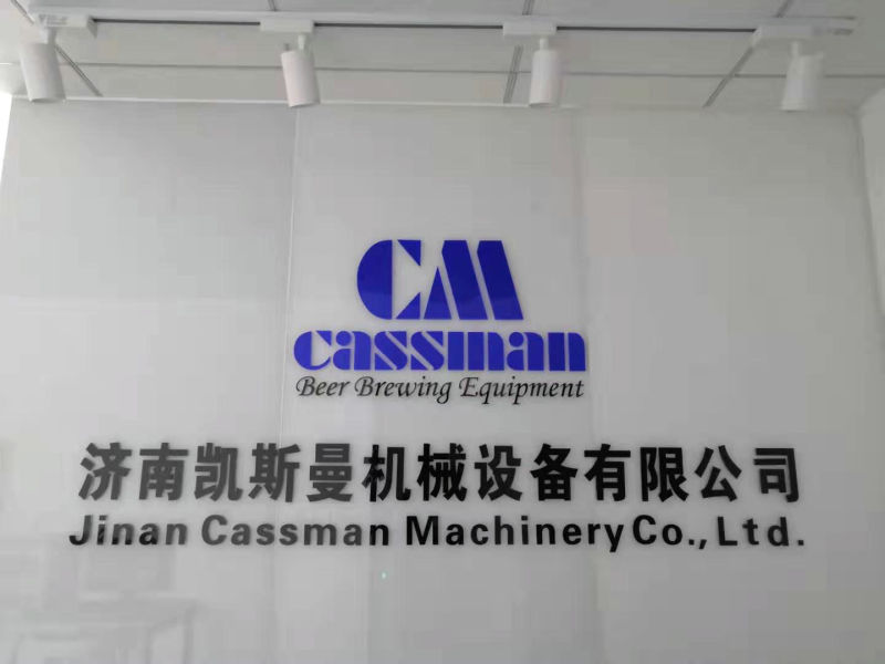 1000L Cassman Turkey Brewhouse Project Beer Equipment with Ce Certficate