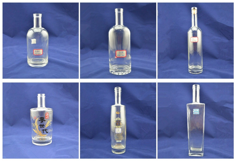 300ml 500ml 750ml 1000ml Glass Bottle Clear Olive Oil Bottles Wholesale