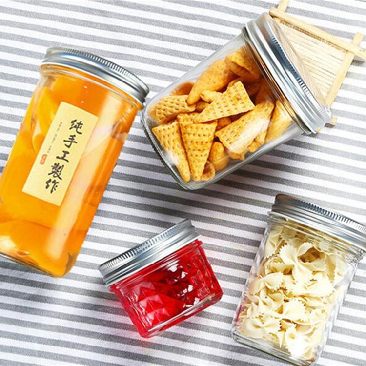 125ml Round Bottom Caviar Jam Honey Glass Jar