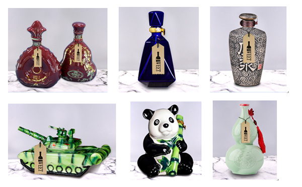 Liquor Bottle Wine Bottles Ceramic Olive Oil Bottle