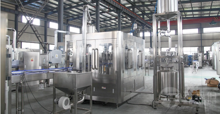 Economical Fully Automatic Fresh Fruit Juice Bottle Beverage Filling Machine