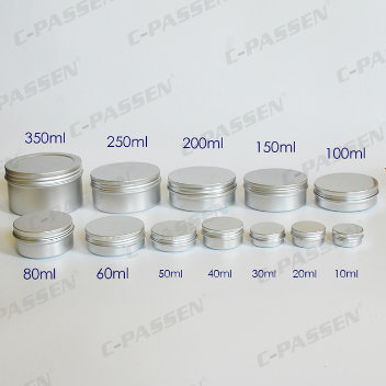 0.5mm Aluminum Candle Jar with Debossed Logo (PPC-ATC-095)