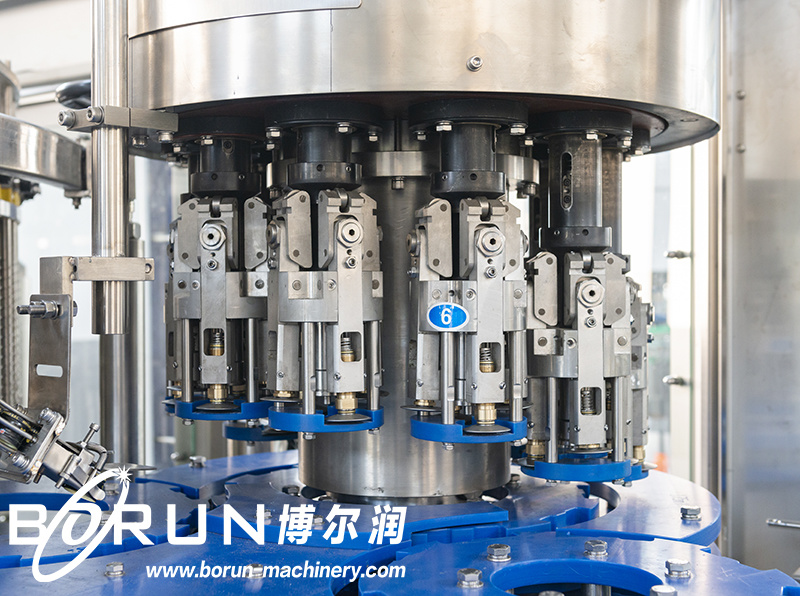 Glass Bottle Washing Filling Capping Machine for Wine / Alcohol / Whisky