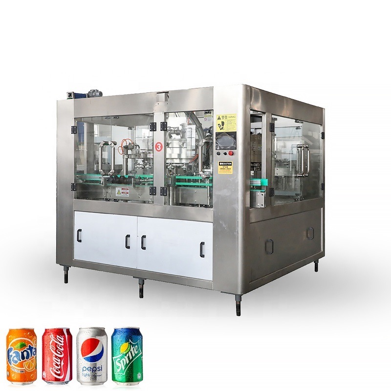 High Speed Automatic Carbonated Drinks Filling Machine / Carbonated Drinks Making Machine/ Soda Filling Machine