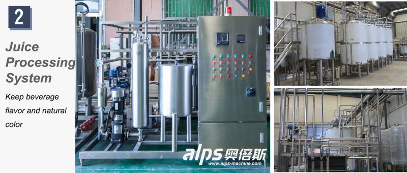 Vegetable Fruit Juice Filling Maker Machinery for Glass Bottle