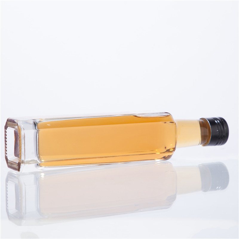 250ml High Grade Square Glass Olive Oil Bottle