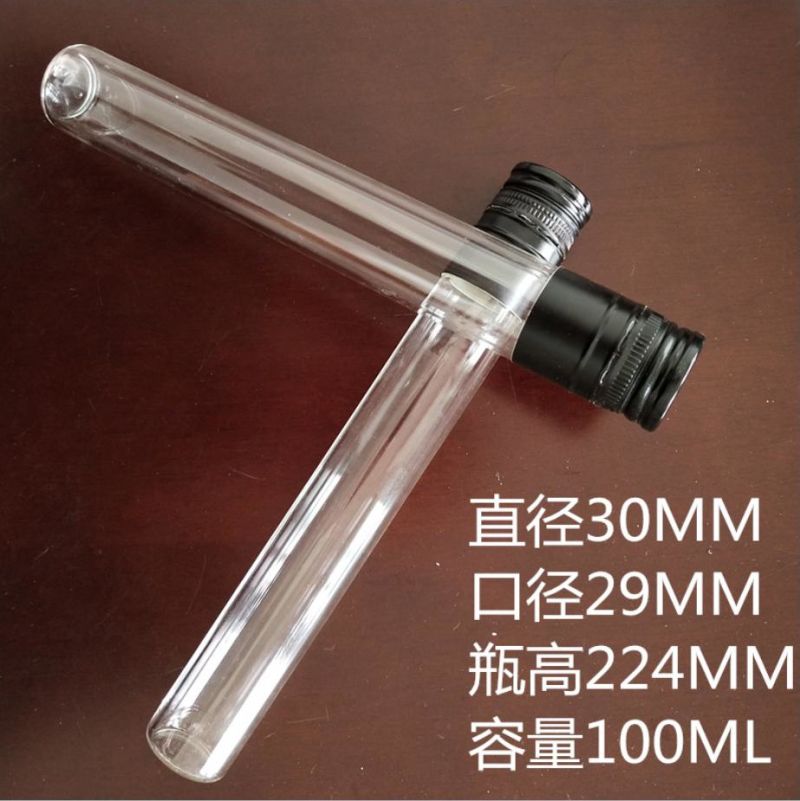 Test Tube Wine Bottle High Borosilicate Wine Bottle Glass Pipe