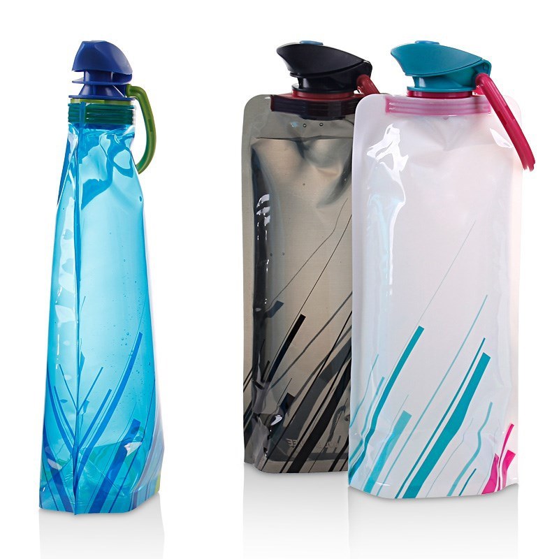 Promotional Foldable PP Sports Drink Water Bottle with Company Logo