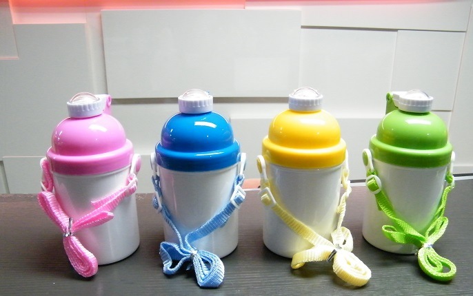 Sublimation Blank Plastic Children Water Bottle Kid Drinking Bottle