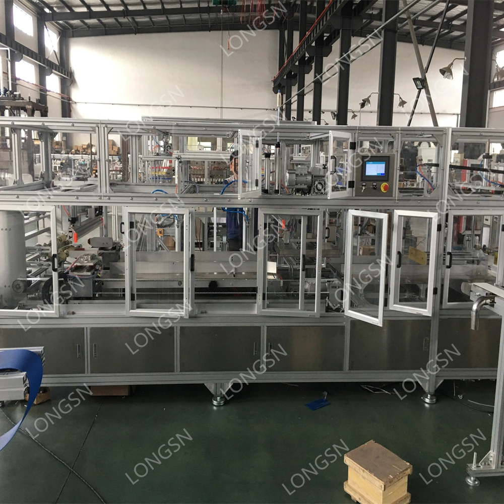 Full Automatic Bottle Packing Machine Empty Bottle Bagging Machine Aluminum Mini Bottle Packing Machine