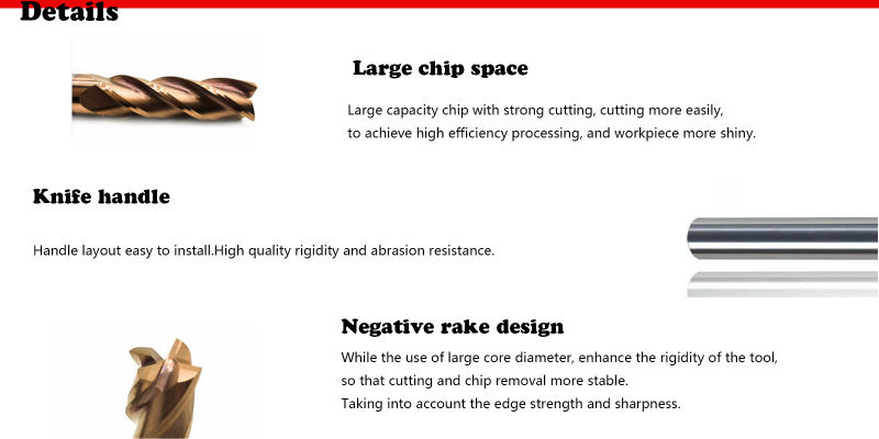 Outlet Corner Radius End Mill CNC Machine Milling Cutter
