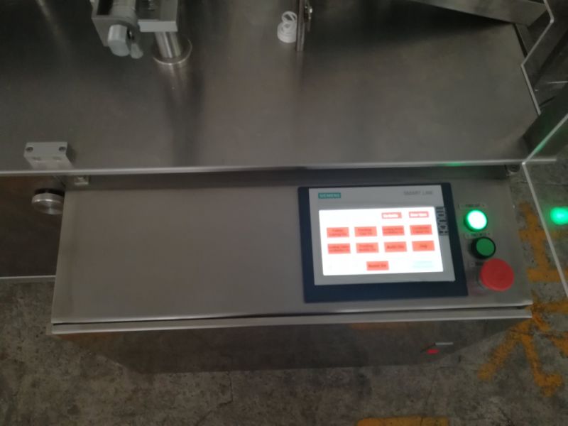 Effervescent Tablet Into Tube Counting Packing Machine with Glass Cover