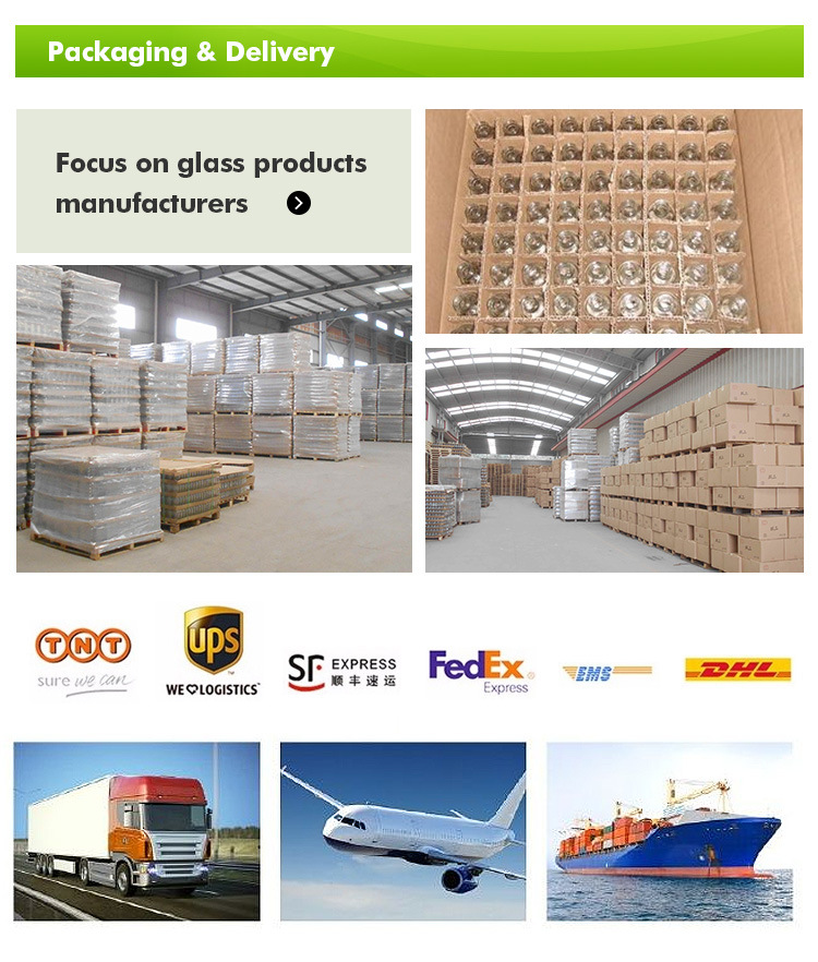Wholesale Safe and Practical Empty Clear Round Portable Glass Beverage Bottle 350ml