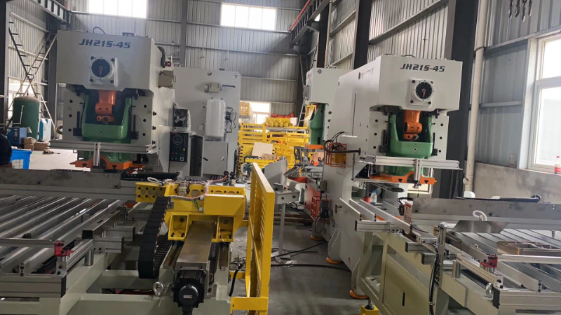 Paint Round Tin Can Lid Press Machine Line