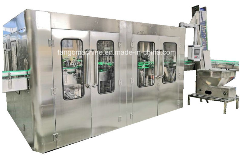 Automatic Glass Bottle Fruit Juice Filler Filling Machine