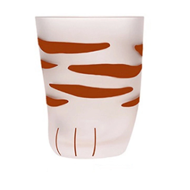Cat Claw Custom Logo Multi Purpose Luxury Cute Home Coffee Glass Mugs Glass Container