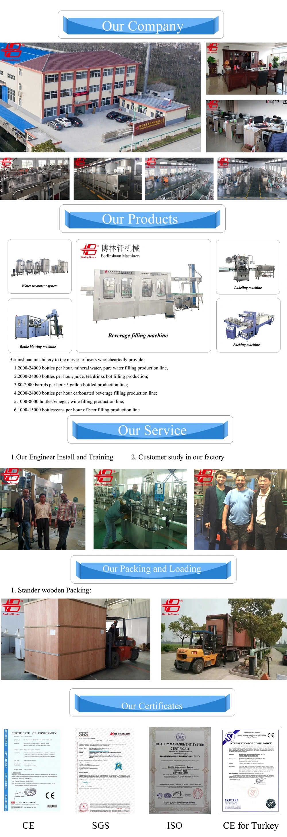 Full Automatic Carbonated Water Carbonated Juice Soda Water Drink Carbonated Drinks Gas Beverage Soft Drinks Filling Bottling Line