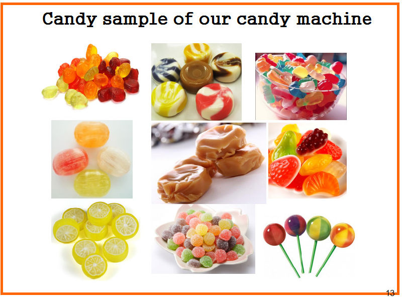 Ce Approved Candy Making Machine Automatic