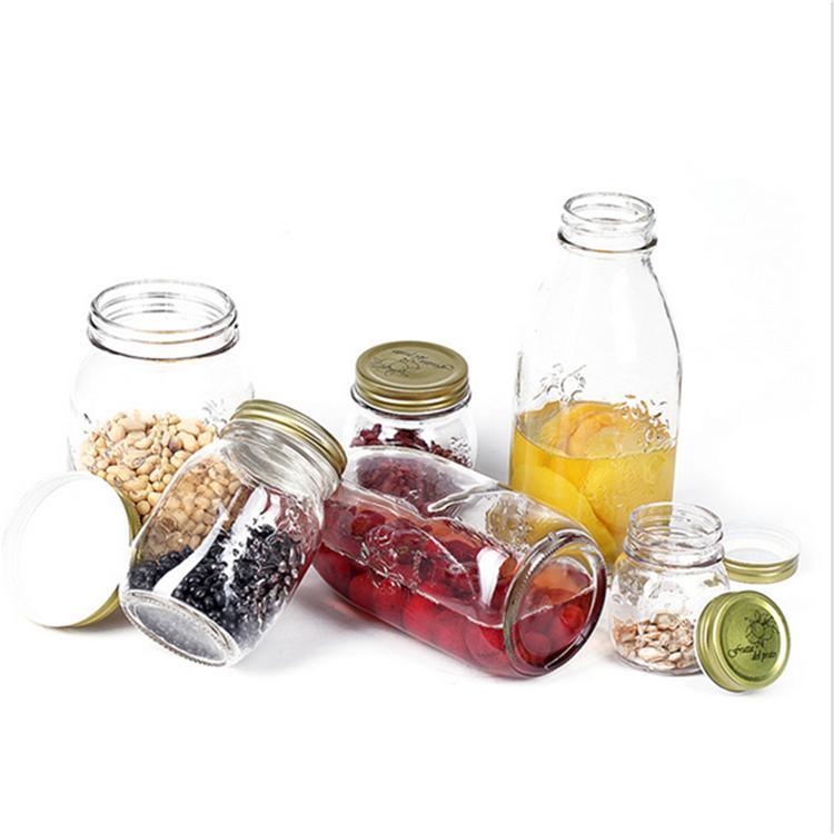 Glass Jar Supplier Wholesale Wide Mouth Mason Jars 16oz