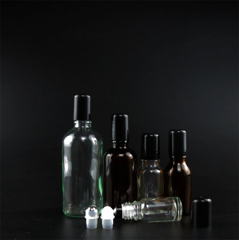 Hot Selling Amber Glass Essential Oil Glass Bottles Make up Glass Bottles Cosmetic Bottles