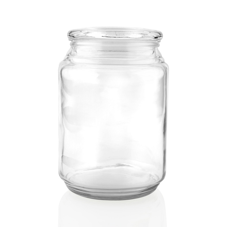 1500/2000ml Glass Storage Jar Airtight Jar Glass Canister with Lid