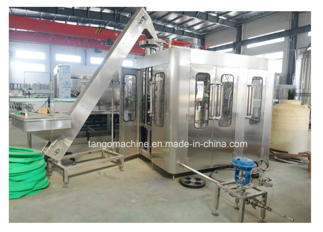 Automatic Glass Bottle Carbonated Drinks Beverage Liquid Bottling Filling Plant