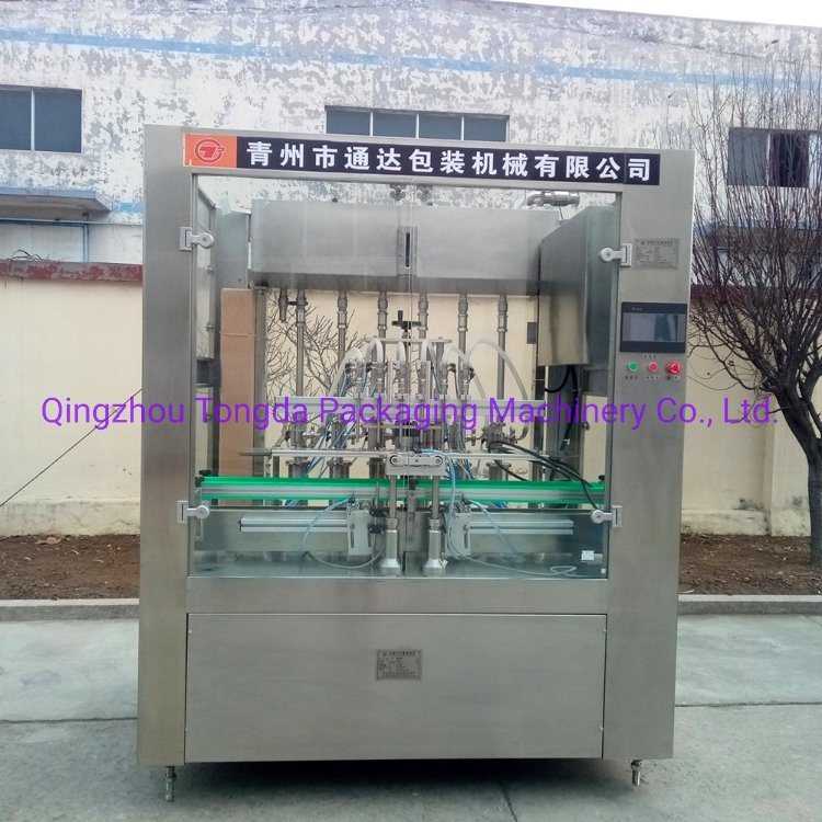 Linear Piston Small Olive Oil Bottle Filling Machine