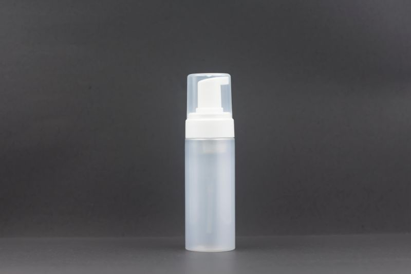 170ml Pet Transparent Customized Cosmetic Packaging Lotion Bottle with Cleaning Foam Pump